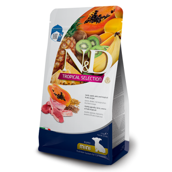 Farmina N&D Tropical Canine Lamb & Tropical Fruits Puppy Mini 1.5kg